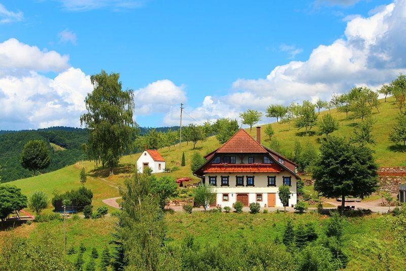 Ferienhaus Hubhof Oberharmersbach Exterior foto
