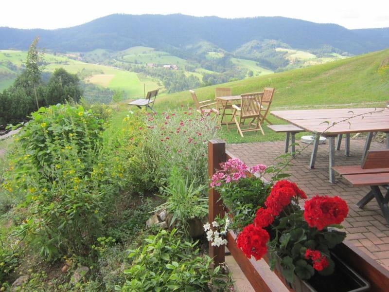 Ferienhaus Hubhof Oberharmersbach Exterior foto